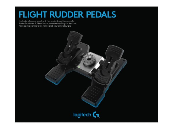 LOGITECH LOGITECH G Saitek PRO Flight Rudder Pedals - USB - WW