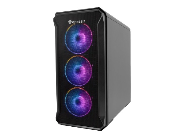 GENESIS GENESIS Irid 503 V2 Micro-Tower-Gehäuse mit ARGB-USB-3.0-Fenster (NPC-1559)