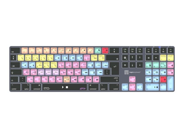 LOGIC-KEYBOARD LOGIC-KEYBOARD Avid Pro Tools Titan UK Mac