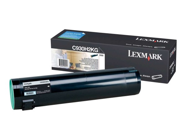 LEXMARK Schwarz Tonerpatrone LCCP C930H2KG