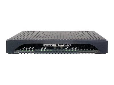 PATTON PATTON SmartNode 4171 VoIP GW, 1 E1/T1 PRI, 30 VoIP Calls not upgreadable, or 15 SIP-SIP calls (SIP