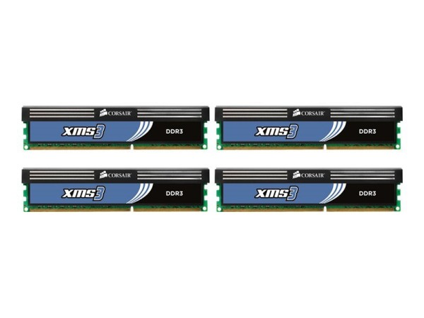 CORSAIR DDR3-RAM 16GB Kit 4x4GB Corsair Simm CL9