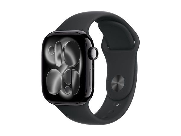 APPLE Watch S11 Aluminium Cellular 42mm Diamantschwarz (Sportarmband schwar MF834ZR/A
