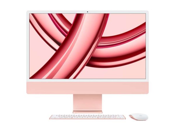 APPLE iMac Rosé 61cm (24") Apple M3 8GB 256GB MacOS MQRT3D/A