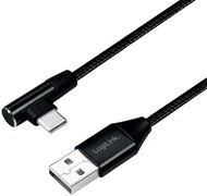 LogiLink USB 2.0 Kabel, USB-A - USB-C Stecker, 1,0 m