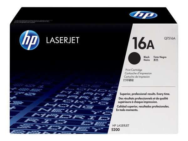 HP HP 16A Schwarz LaserJet Tonerpatrone (Q7516A)