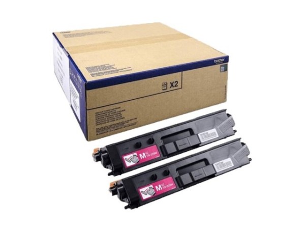BROTHER BROTHER TN329M 2er Pack Magenta Tonerpatrone