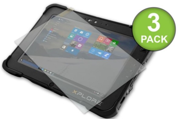 ZEBRA ZEBRA - Schutzhülle für Tablet-PC-Display (Packung mit 3) - für XSLATE L10