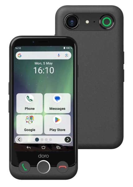 DORO DORO Aurora A10 graphite inkl. Wireless Charger