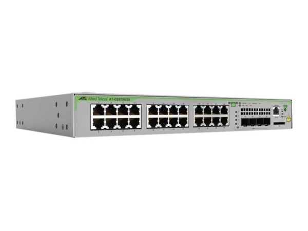 ALLIED TELESIS Allied Tel. Switch 24x GE AT-GS970M/28 24x 1Gbit-T+4x SFP AT-GS970M/28-50