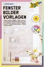 folia Fensterbilder-Vorlagen "BLOOM & GROW" - Premium