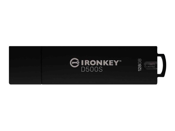 KINGSTON 128 GB IronKey D500S verschlüsselter USB-Stick USB-A 3.2 Gen1 Stan IKD500S/128GB