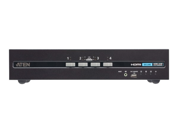 ATEN CS1144H4C 4-Port USB HDMI Dual Display Secure KVM Switch mit CAC CS1144H4C