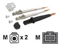 EFB ELEKTRONIK EFB ELEKTRONIK Glasfaser LWL Anschlusskabel [1x MTRJ-Stecker - 1x LC-Stecker] 50/125µ Multimode OM3