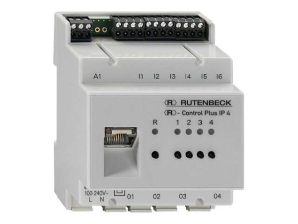 RUTENBECK R> - Control Plus IP 4 IP-Schaltaktor/Sensor 4x16 A 1 A/D-7008 700802615