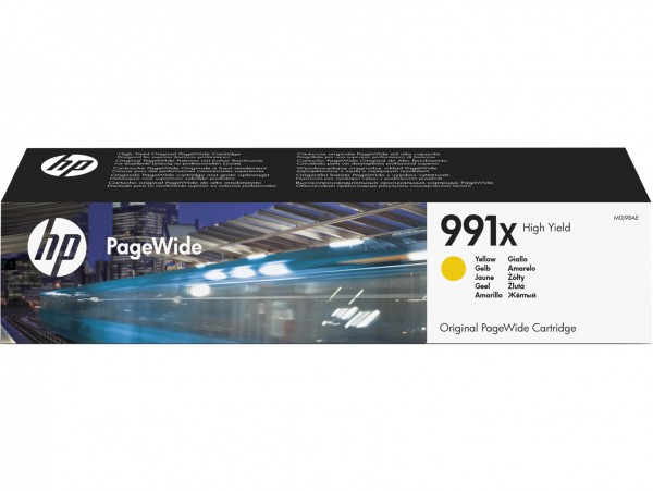 HP 991X Gelb PageWide Tintenpatrone M0J98AE