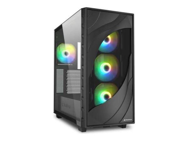SHARKOON Gehäuse Rebel C80G RGB ATX 4044951041152