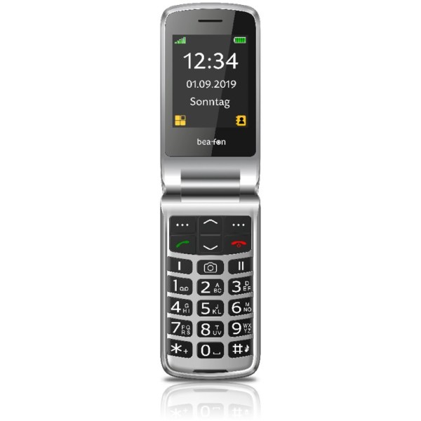 BEA-FON BEA-FON SL495 schwarz-silber (ohne Netzteil)