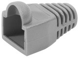 LogiLink Knickschutztülle für RJ45 Stecker, grau