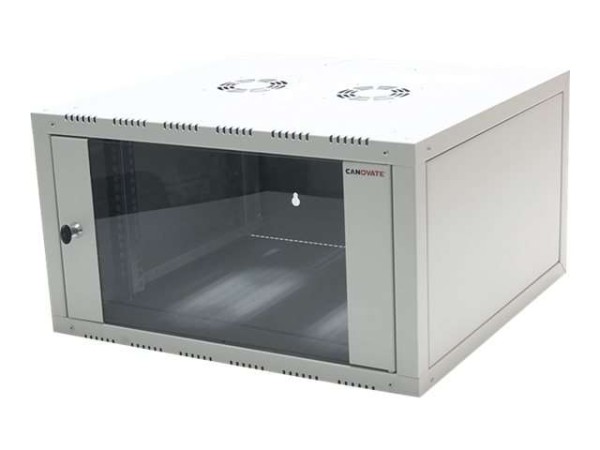 LOGILINK 9U 540X560mm Wandgehäuse einteilig, grau W09E66G
