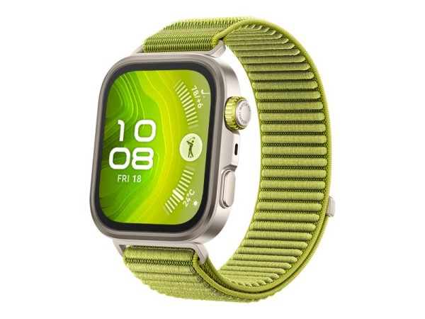 HUAWEI HUAWEI Watch Fit 4 Pro Green Woven Strap
