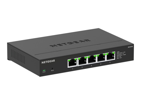 NETGEAR MS305E, 5 Port Multi-Gigabit Unmanaged Plus 2.5G Switch MS305E-100EUS