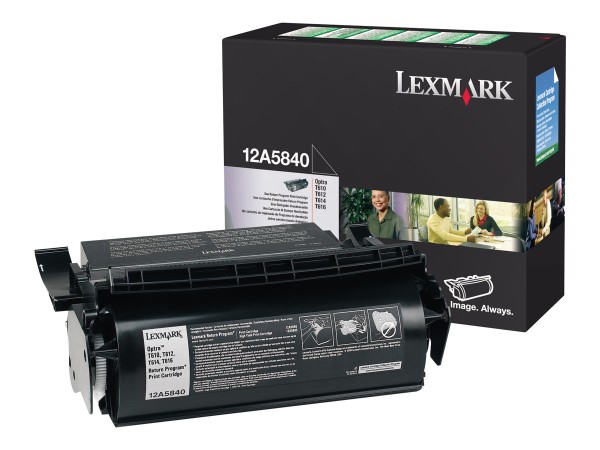 LEXMARK 1 Tonerpatrone LRP 12A5840