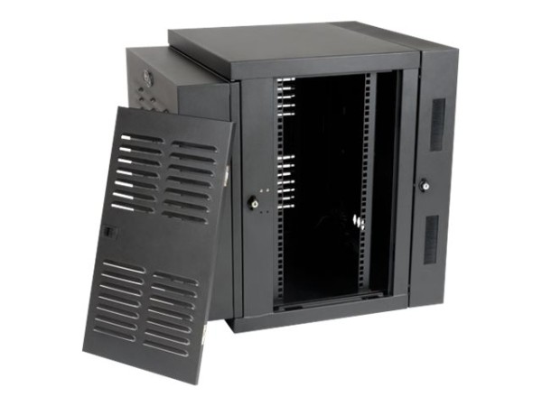 EATON TRIPPLITE SmartRack 12U Switch-Depth Wall-Mount Small Rack Enclosure SRW12USNEMA
