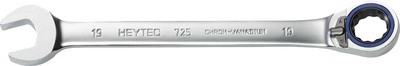 HEYTEC Knarren-Ringmaulschlüssel, umschaltbar, 22 mm