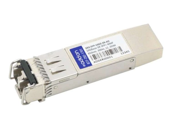 ADDON NETWORKS AddOn Juniper Compatible SFP+ Transceiver - SFP+-Transceiver SRX-SFP-10GE-SR-AO