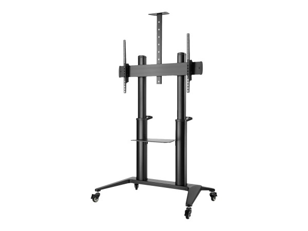 ROLINE LCD-/TV-Rollständer bis 140 kg schwarz 17.03.1263