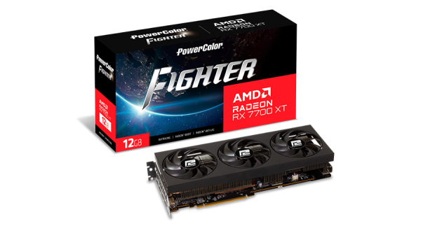 POWERCOLOR POWERCOLOR Radeon Fighter RX 7700 XT 12GB