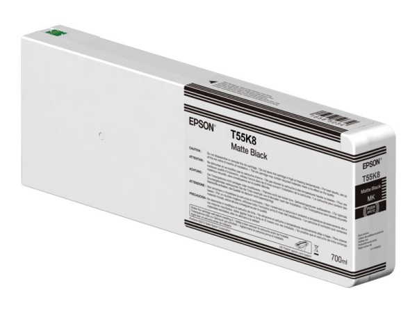 EPSON Tintenpatrone UltraChrome HDX/HD matte black 700 ml T 55K8 C13T55K800