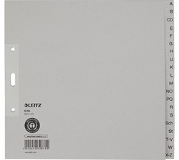 LEITZ Tauenpapier-Register, A-Z, A4, halbe Höhe, 20-teilig