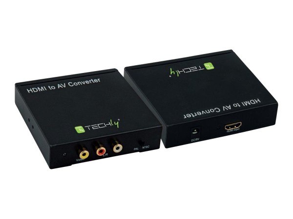 TECHLY TECHLY AV auf HDMI Konverter, 3XRCA