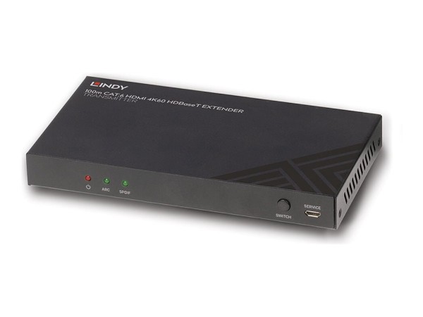 LINDY LINDY 100m Cat.6 HDMI 4K60 HDBaseT TransmitterAudio,IR/RS232