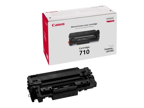 CANON 710 Schwarz Tonerpatrone 0985B001