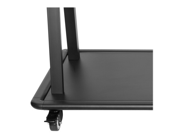 NEOMOUNTS mobiler Bodenständer für Flachbild-Fernseher bis 105" (267 cm) NS-M4000BLACK
