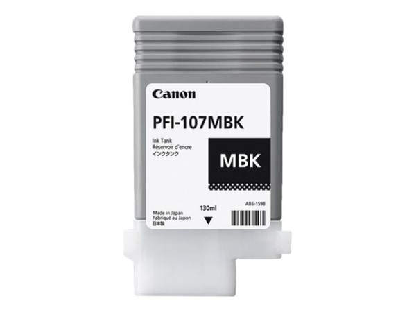 CANON PFI 107 MBK mattschwarz Tintenbehälter 6704B001