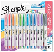 Sharpie Kreativ-Marker S-NOTE, 4er Blisterkarte