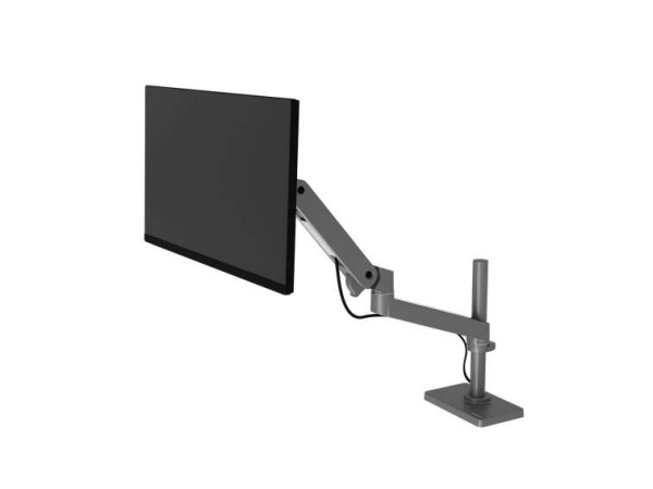 ERGOTRON LX PRO Monitor Arm mit hoher Säule in Grau - Tischhalterung 45-695-293