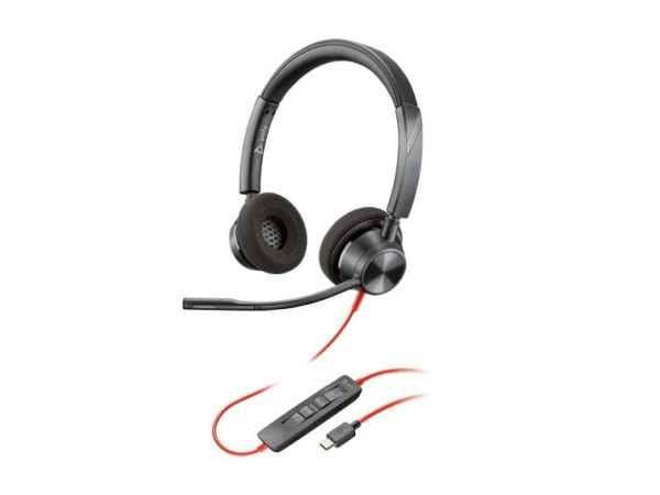 HP Poly Blackwire 3320 Microsoft Teams Certified USB-C Headset 76J19AA