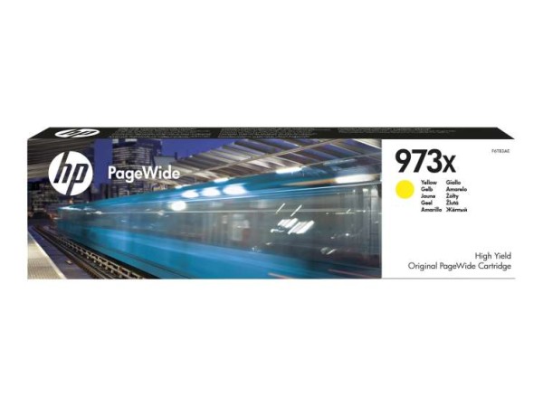 HP 973X Gelb PageWide Tintenpatrone F6T83AE