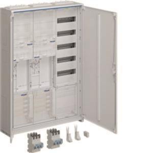 HAGER HAGER Komplettschrank univ.Z ZB33SEQ25EN 1100mm 2ZP 3feld Res BKEI VT5rh APZ SLS