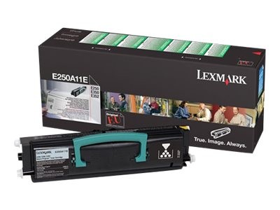 LEXMARK Schwarz Tonerpatrone LRP E250A11E