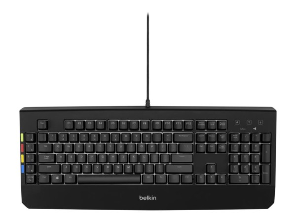 BELKIN BELKIN 2-4-8 Port Secure KVM USB keyboard W/Lighting