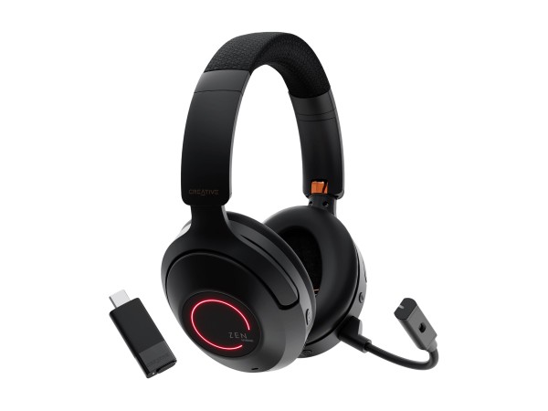CREATIVE LABS Zen Hybrid Pro Classic (schwarz, ANC, Bluetooth, USB-C) 51EF1040AA001
