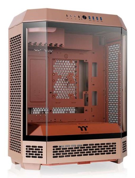 THERMALTAKE The Tower 600 braun Tempered Glass x 3 CA-1Z1-00MGWN-00