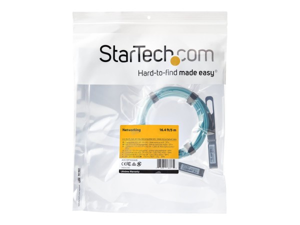 STARTECH.COM Dell EMC AOC-SFP-10G-5M kompatibles SFP+ Modul - 10GBase-AOC - AOCSFP10G5ME