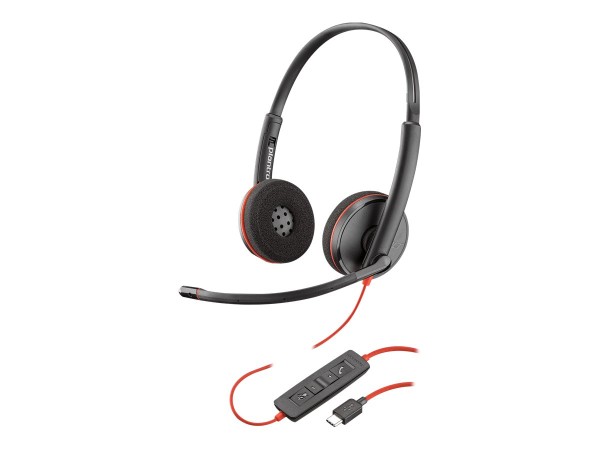 HP PLANTRONICS Blackwire C3220 USB-C - 3200 Series - Headset - On-Ear - kabelgebunden
